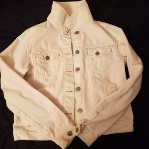 White Denim Jacket